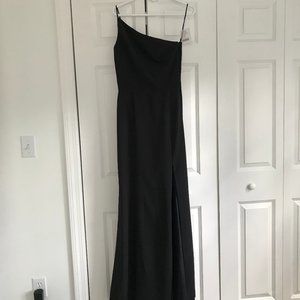 BRAND NEW Amsale Black Bridesmaid Dress (Sloan)